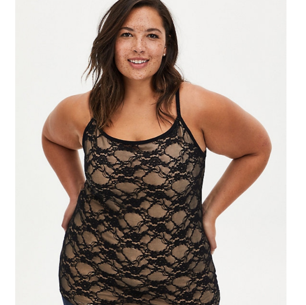 Torrid Foxy Lace Cami